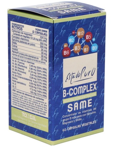 B Complex-Same 60Cap. Estado Puro de Tongil