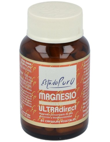 Magnesio Ultra Direct 60Cap. Estado Puro de Tongil