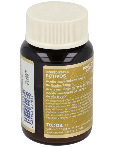 Espino, Ajo, Olivo Aceites Activos 60Perlas de Tongil