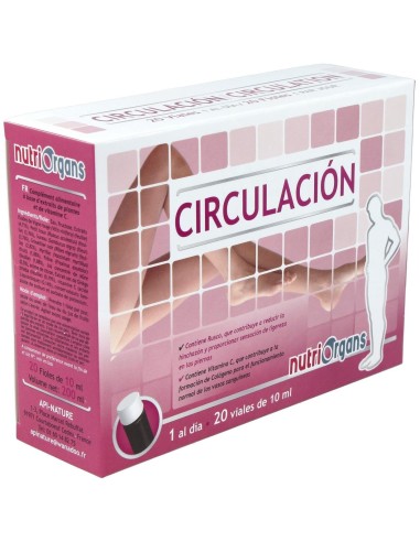 Nutriorgans Circulacion 20Amp. de Tongil