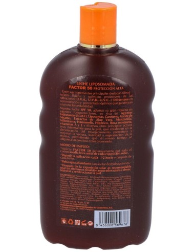 Leche Solar Spf-50 250Ml. de Fleurymer