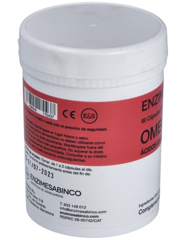 Omega 369 90Cap. de Enzime - Sabinco
