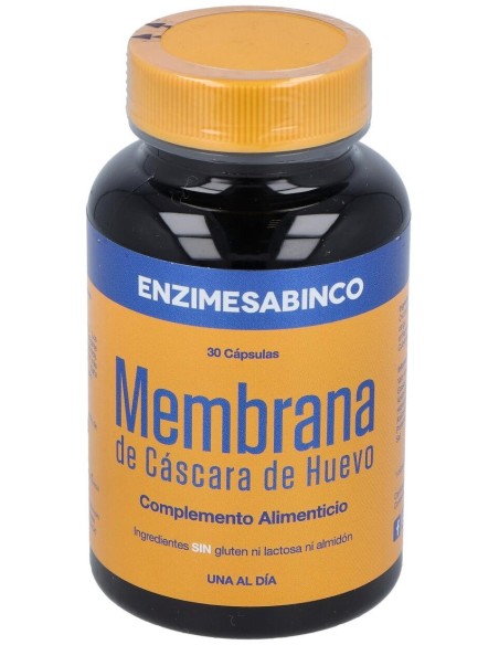 Membrana De Cascara De Huevo 30Cap. de Enzime - Sabinco