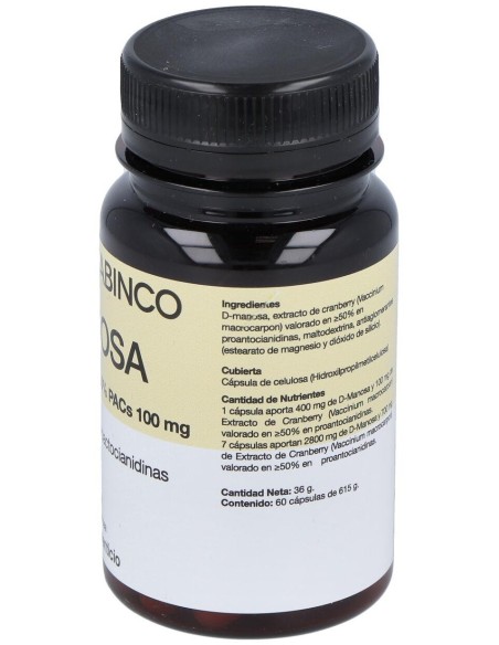 D-Manosa Arandabin Forte 60Cap. de Enzime - Sabinco