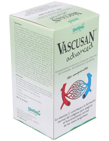 Vascusan Advanced 180 Tabletas de Naturemost
