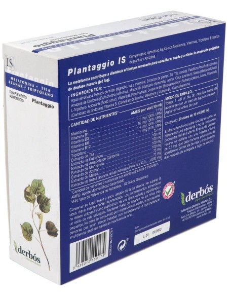 Plantaggio Is 20Amp. de Derbos