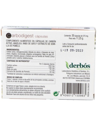 Carbodigest 30Cap. de Derbos