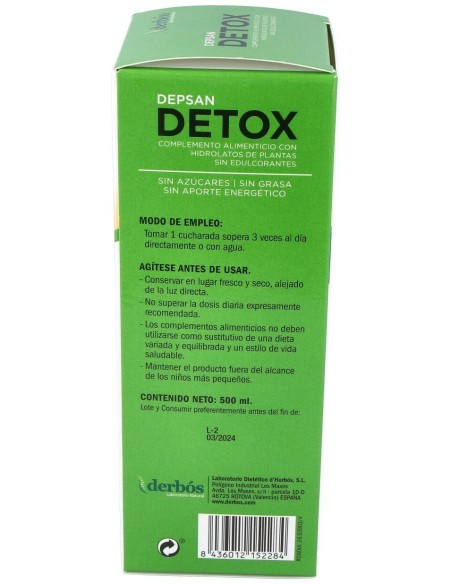 Depsan Detox 500Ml. de Derbos