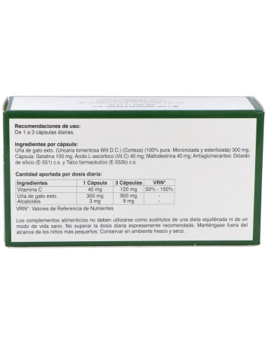 Uña De Gato 427 100 capsulas de Fharmocat