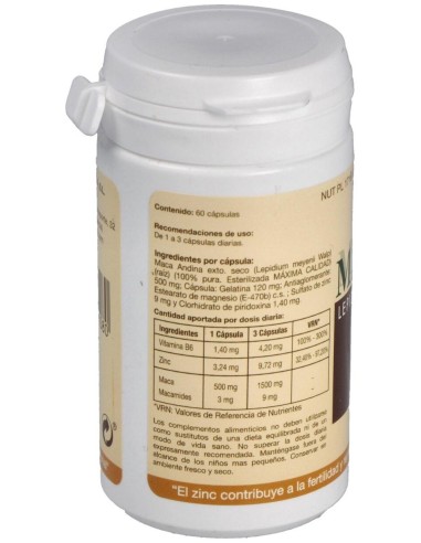 Maca Andina 100% Pura 60 Cap. de Fharmocat
