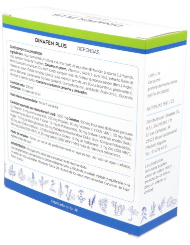 Dinafen Plus 20Viales de Dinadiet
