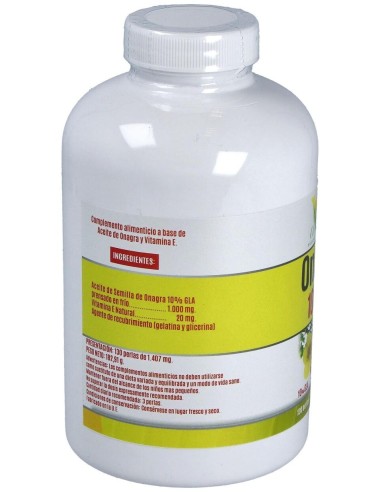 Aceite De Onagra 1000Mg. 130Perlas de El Valle