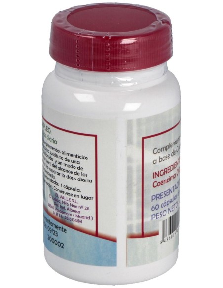 Coenzima Q10 100Mg. 60Cap. de El Valle