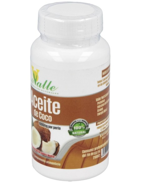 Aceite De Coco 60Perlas de El Valle