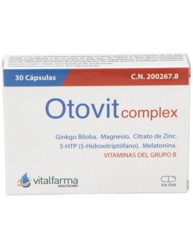 Otovit Complex 30Cap. de Vitalfarma