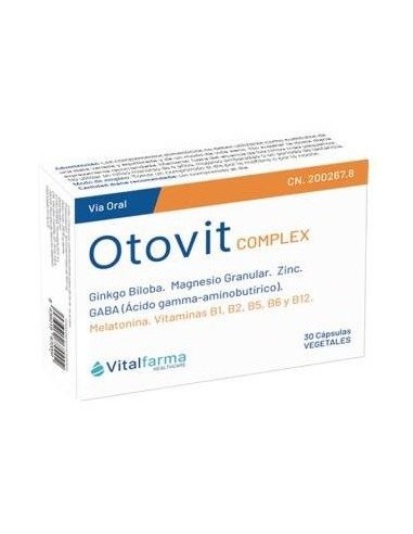 Otovit Complex 30Cap. de Vitalfarma