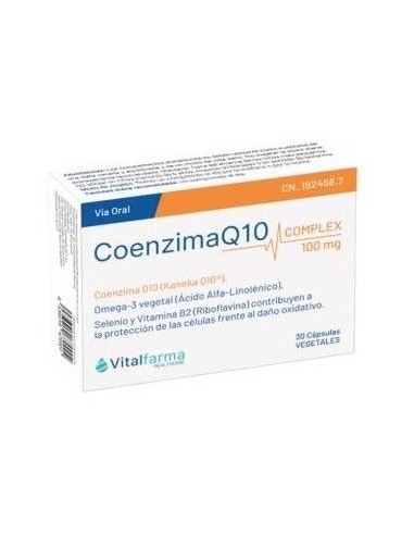 Coenzima Q10 Complex 100Mg. 30Vcap. de Vitalfarma