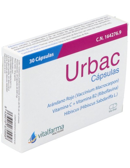 Urbac 30Cap. de Vitalfarma
