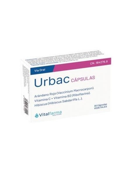Urbac 30Cap. de Vitalfarma