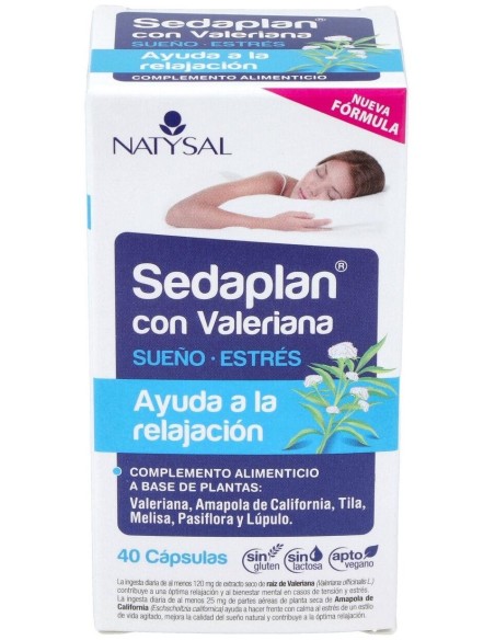 Sedaplan (Valeriana-Tranquilizante) 40Cap. de Natysal