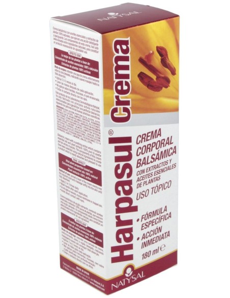 Harpasul Crema Corporal (Harpagofito Forte Crema) 180 ml. de Natysal