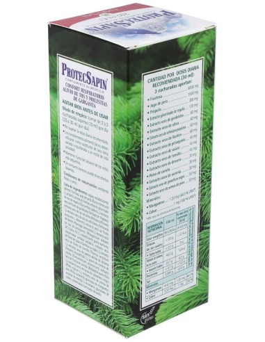 Protecsapin Jarabe (Regalo Comprimidos De Propolis Y C) 250 ml. de Natysal