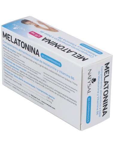 Melatonina  1,95 Mg + B6 60 Comp. de Natysal
