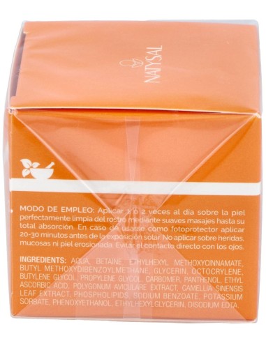 Crema Vitamina C  Fps50 + Tarro 50 ml. de Natysal