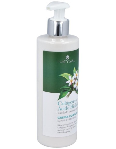 Colageno+Ac. Hialuronico Crema Corp. 300Ml. de Natysal