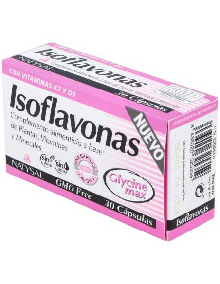 Isoflavonas 30Cap. de Natysal