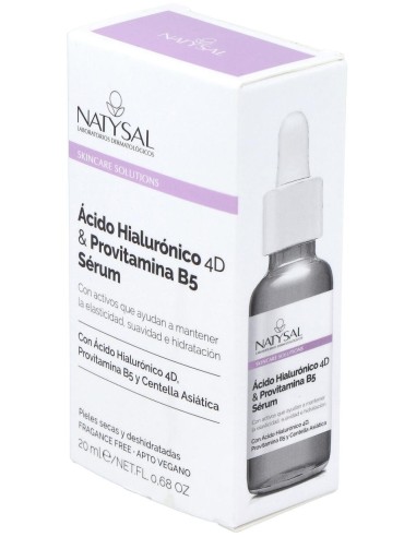 Sérum Ácido Hialurónico 4D & Provit.B5 20 ml. de Natysal