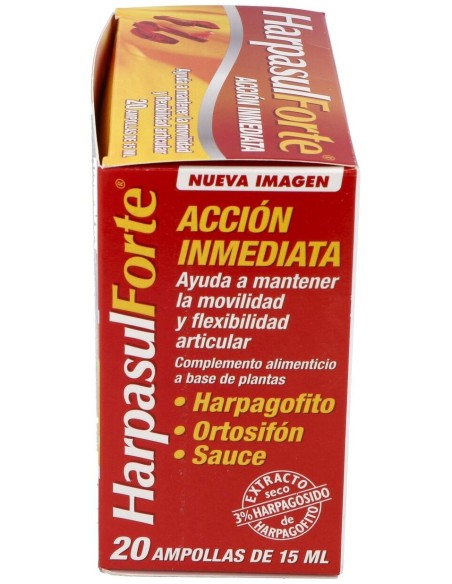 Harpasul Forte Monodosis (Harpagofito, Ortosifón Y Sauce) 20 Viales de Natysal