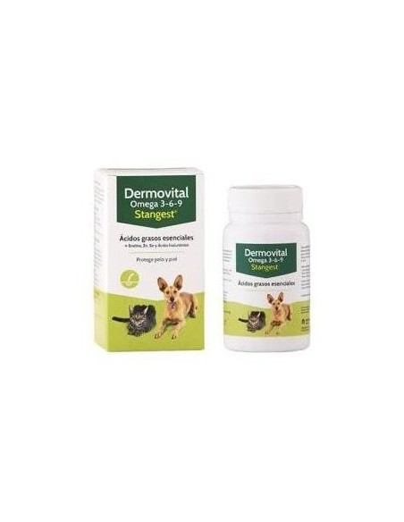 Dermovital Omega 3-6-9 Perros Y Gatos 60Cap. de Stangest Vet