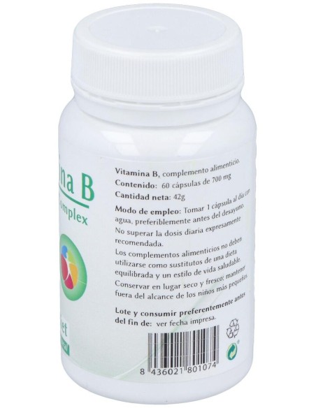 Vitamina B Complex 60Cap. de Espadiet