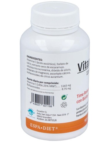 Vitamina C+ 1165Mg. 90Comp. de Espadiet