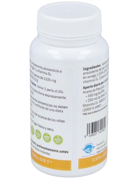 Mega D3 4000Ui 60Perlas de Espadiet