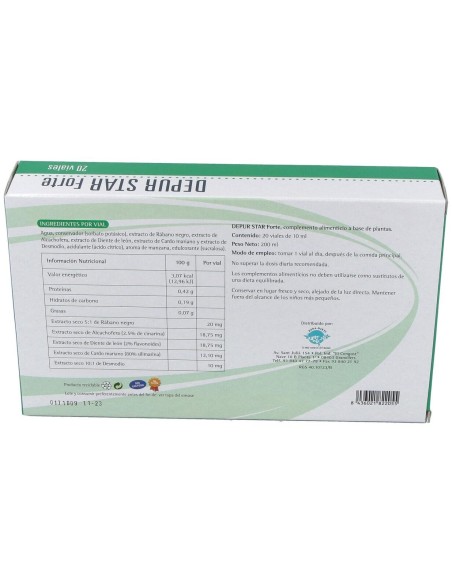 Depur Star Forte 20 Vial de Espadiet