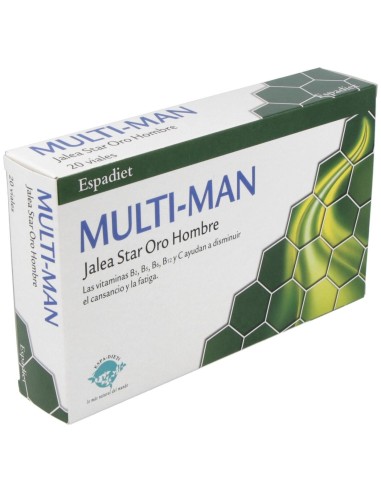 Jalea Multi Man 20 Vial de Espadiet