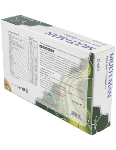 Jalea Star Oro Multi Man 20Viales de Espadiet