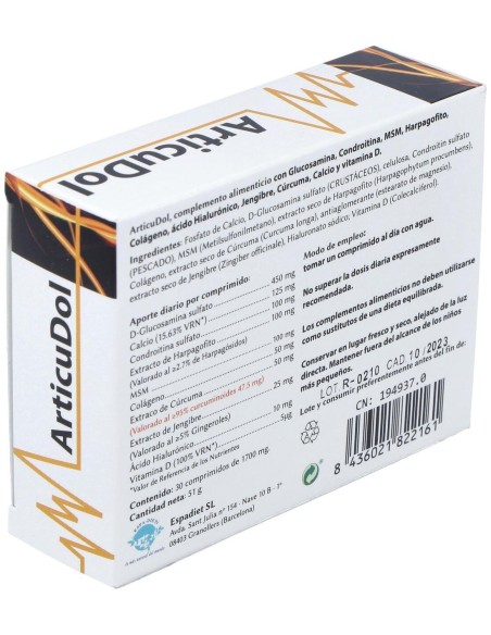 Articudol 30Comp. de Espadiet