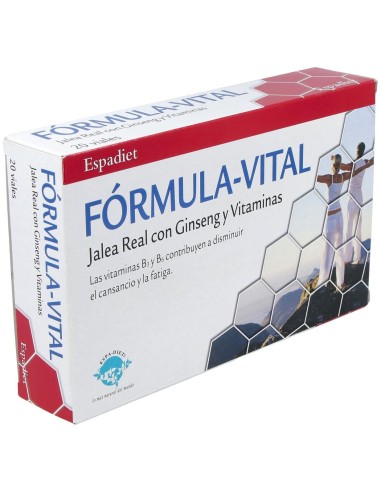 Jalea Fomula Vital 20 Vial. de Espadiet