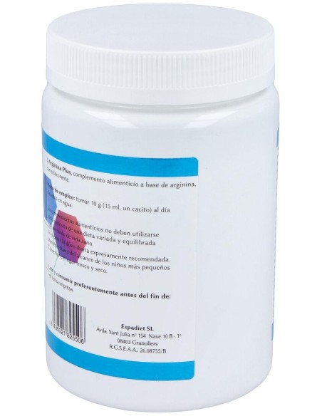 L-Arginina Plus 300Gr. de Espadiet
