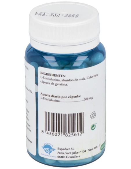 Fenilalanina 60Capsulas de Espadiet