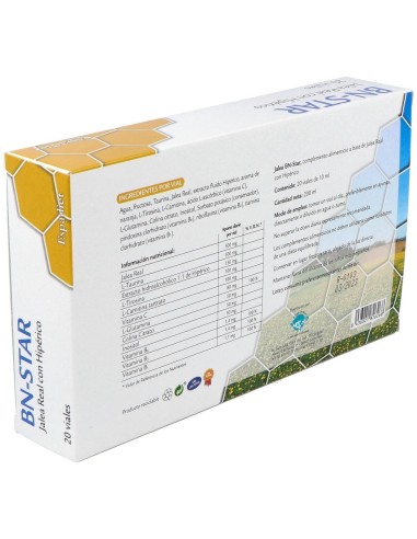 Jalea Bn-Star 20 Vial. de Espadiet