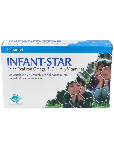 Jalea Infan + Omega 3 20 Vial. de Espadiet