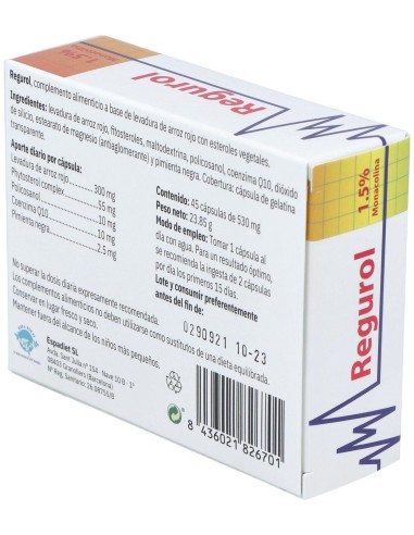 Regurol 45 Cáp. de Espadiet