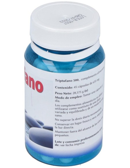 Triptofano 500 Mg 45 Cáp. de Espadiet