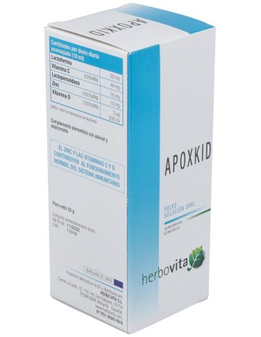 Apoxkid Pso Polvo Solucion Oral 50Grs. de Herbovita