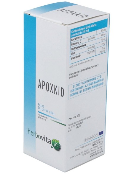 Apoxkid Pso Polvo Solucion Oral 50Grs. de Herbovita