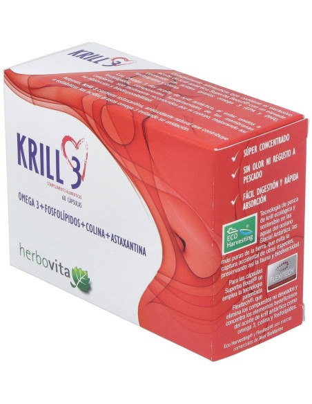 Krill-3 60Perlas de Herbovita